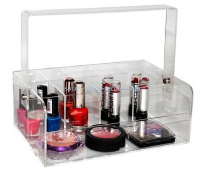 Customize lucite cosmetic stand display NMD-314