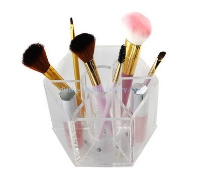 Customize acrylic makeup brush cup holder case NMD-335