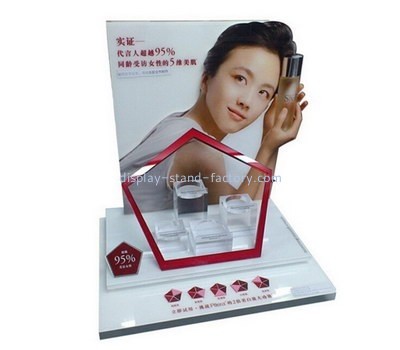 Customize lucite cosmetic retail display NMD-347