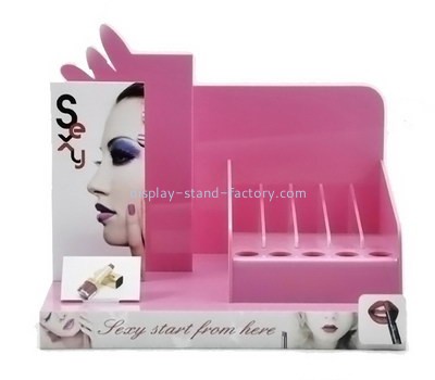 Customize perspex cosmetic shop display NMD-366