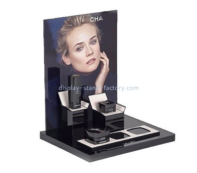 Customize acrylic retail makeup display stand NMD-460