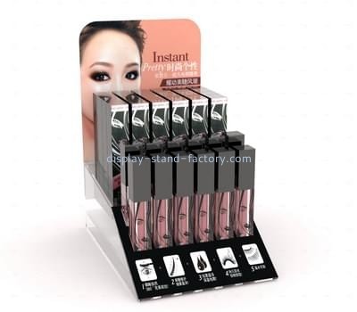 Customize retail acrylic makeup display stand NMD-463