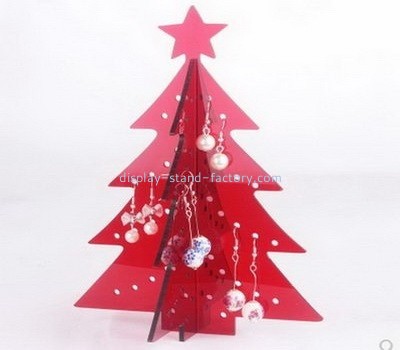 Customize lucite earring tree display NJD-154