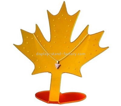Customize perspex necklace display stand NJD-220