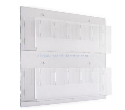 Customize acrylic literature holder wall NBD-580