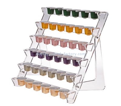 Customize acrylic tiered display shelves NFD-139