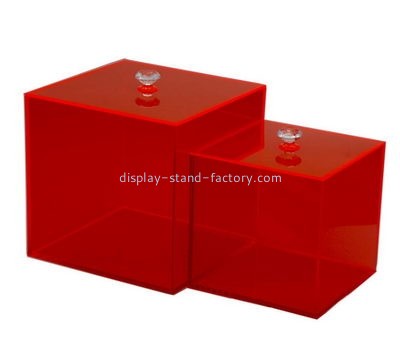 Customize cheap acrylic boxes NAB-953
