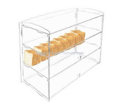 Customize acrylic bread display case NAB-971