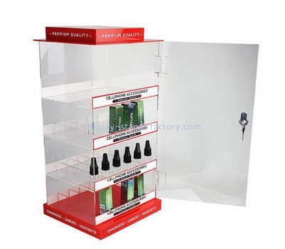 Customize lucite curio display cabinet NAB-977