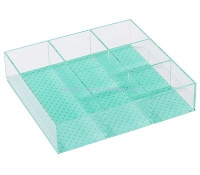 Customize acrylic tray with dividers STD-131