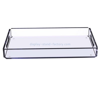 Customize clear plastic serving trays STD-161