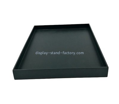 Customize black large plastic tray STD-191
