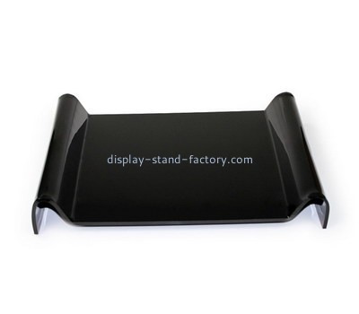 Customize plexiglass black tray STD-192