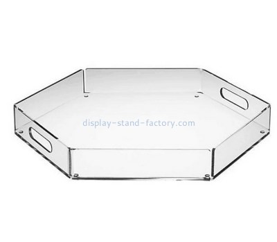 Customize acrylic clear serving tray STD-224
