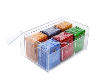 Acrylic tea bag storage box NAB-1072