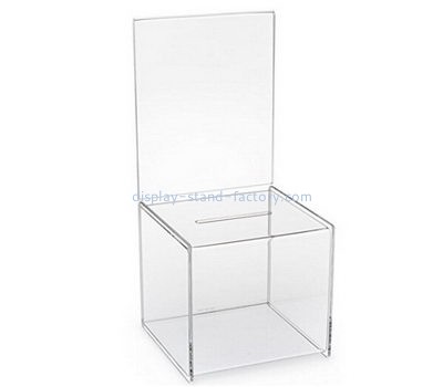 Customize clear acrylic voting box NAB-1131