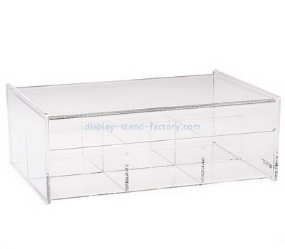 Customize clear acrylic multi grids organizer box NAB-1150