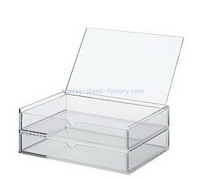 Customize clear acrylic drawer box NAB-1155