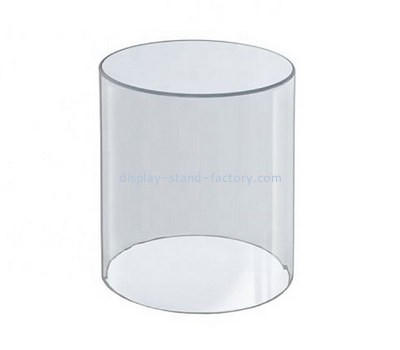 Custom round clear acrylic box NAB-1222