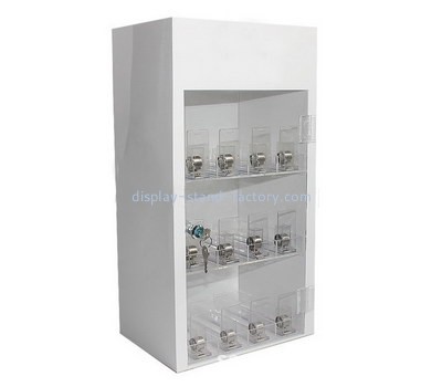 Custom 3 tiers lockable acrylic display cabinet NAB-1269