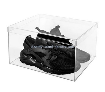 Custom clear acrylic shoe box NAB-1298