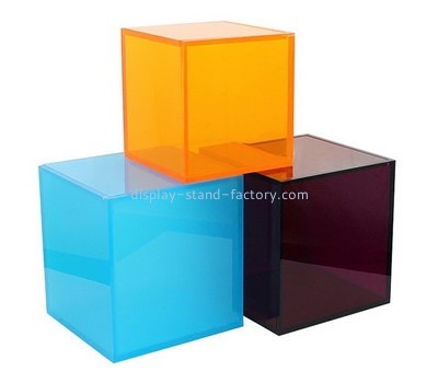 Custom square color acrylic box NAB-1302