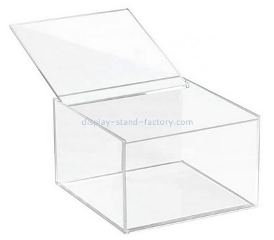 Custom clear acrylic box with lid NAB-1325