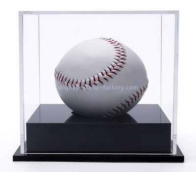 Custom acrylic baseball display case NAB-1369