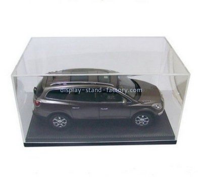 Custom clear acrylic model car display case NAB-1379