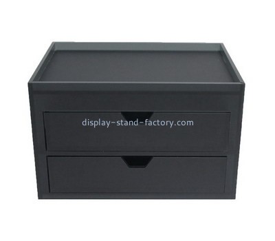 Custom black acrylic drawer organizer NAB-1394