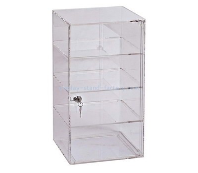Custom 4 tiers lockable acrylic cabinet NAB-1405