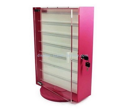 Custom rotating acrylic lockable cabinet NAB-1406