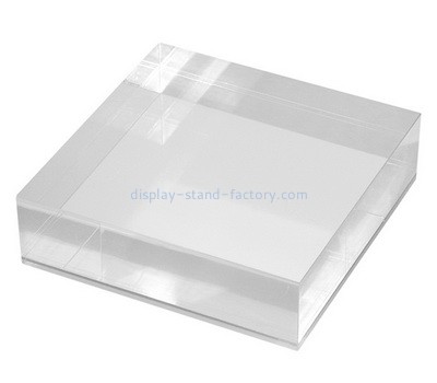 Custom clear acrylic display block NBL-020