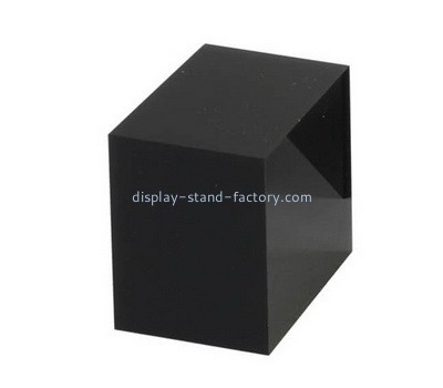 Custom black acrylic display block NBL-029