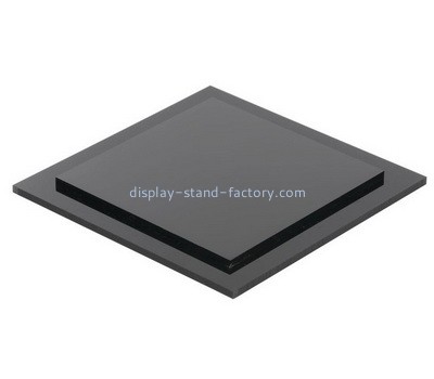 Custom black acrylic display block NBL-040