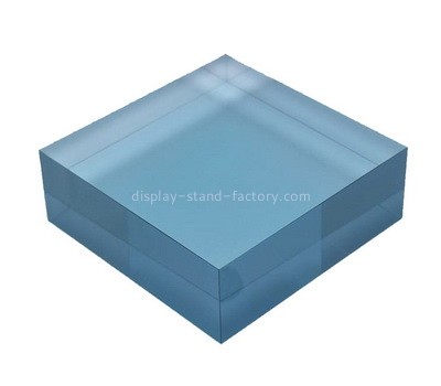 Custom blue acrylic display block NBL-073
