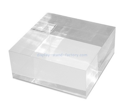 Custom clear acrylic display cube NBL-078