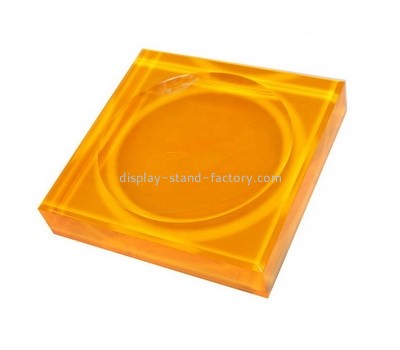 Custom neon orange acrylic soap dish NBL-149
