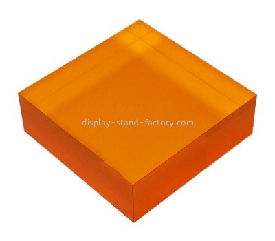 Custom orange acrylic display block NBL-171
