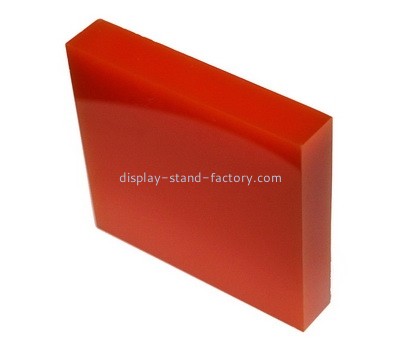 Custom red acrylic display block NBL-179