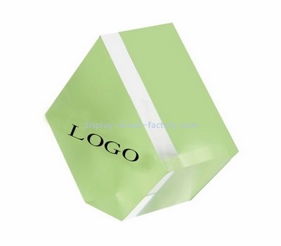 Custom laser cutting acrylic logo block NLC-026