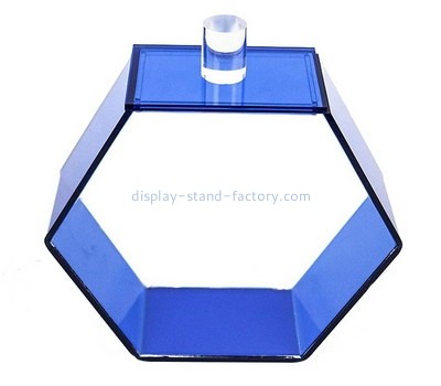 Custom hexagon acrylic candy display case NFD-266