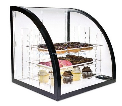 Custom tiered acrylic cake display cabinet NFD-267