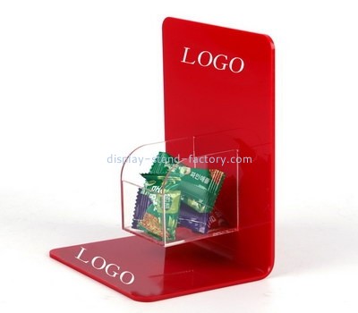Custom retail red acrylic display stand NFD-271