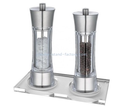 Custom acrylic pepper jar display holder NFD-326