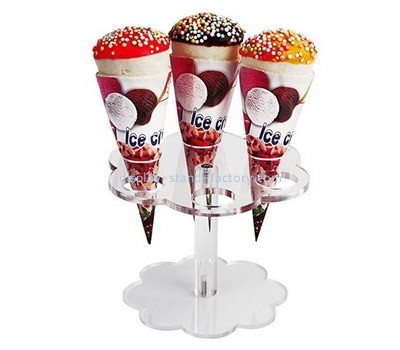 Custom acrylic ice cream cone display stand NFD-339