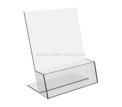 Custom table top plexiglass brochure holder NBD-620