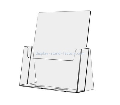 Custom table top plexiglass leaflet holder NBD-661