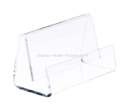 Custom clear acrylic perspex deluxe business cardpost card holder NBD-722