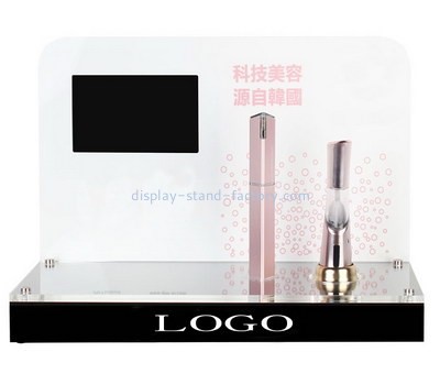 Custom countertop plexiglass makeup display stands NMD-554